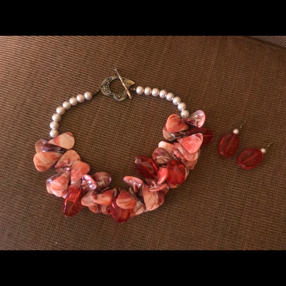 Necklace and Earrings Set